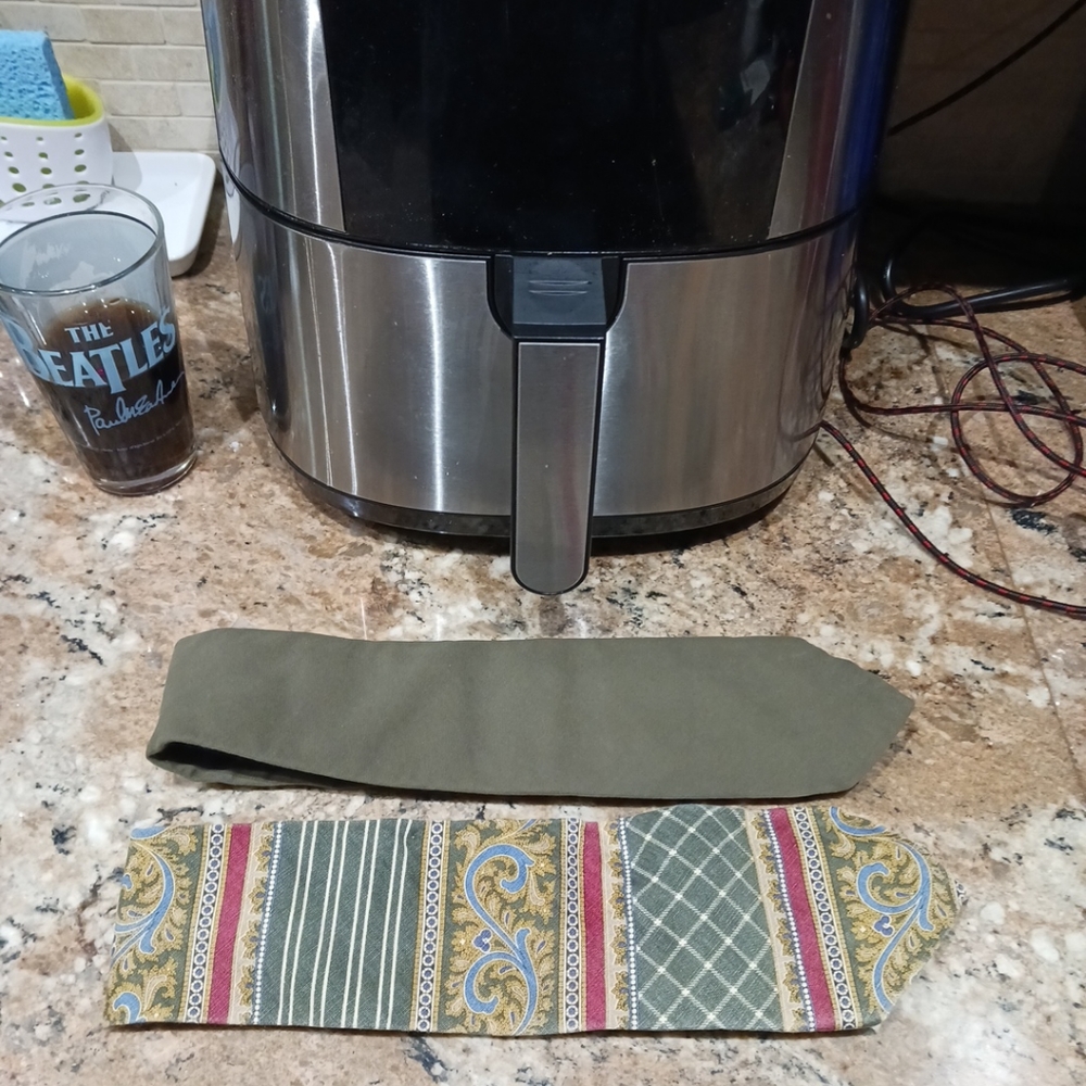 Men's Designer Tie Set. Polo & Tommy Hilfiger. Color Theme- Green